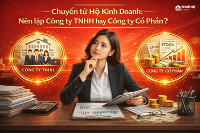 Chuyển từ HKD: Nên lập công ty TNHH hay công ty cổ phần?