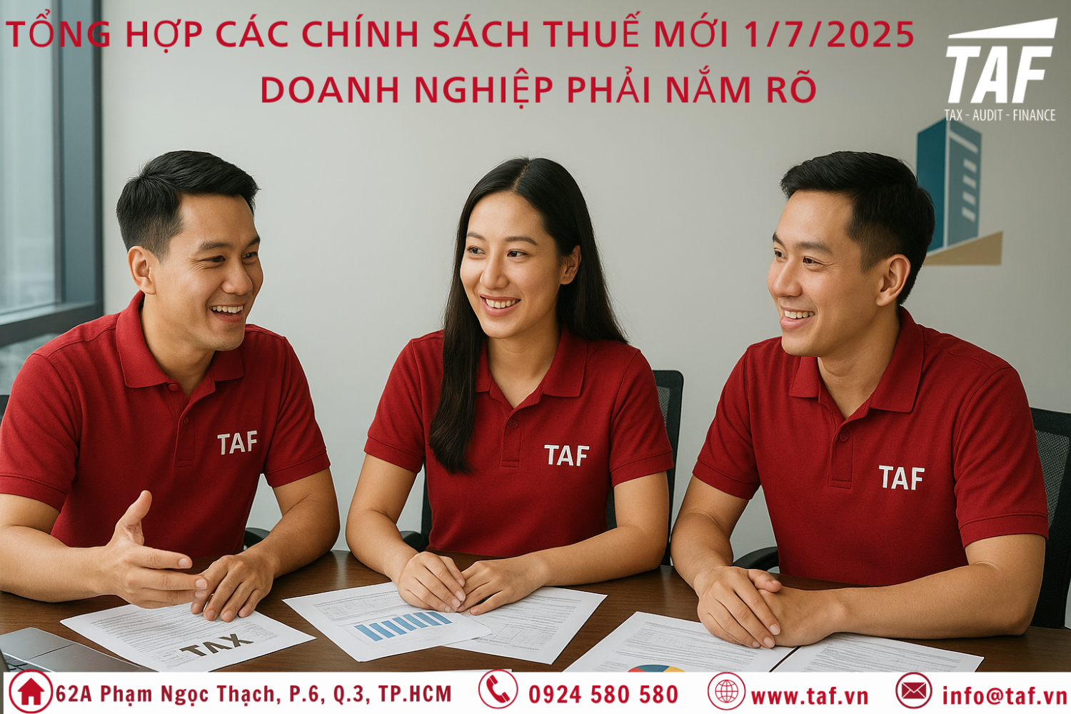 CHÍNH SÁCH THUẾ MỚI 2025